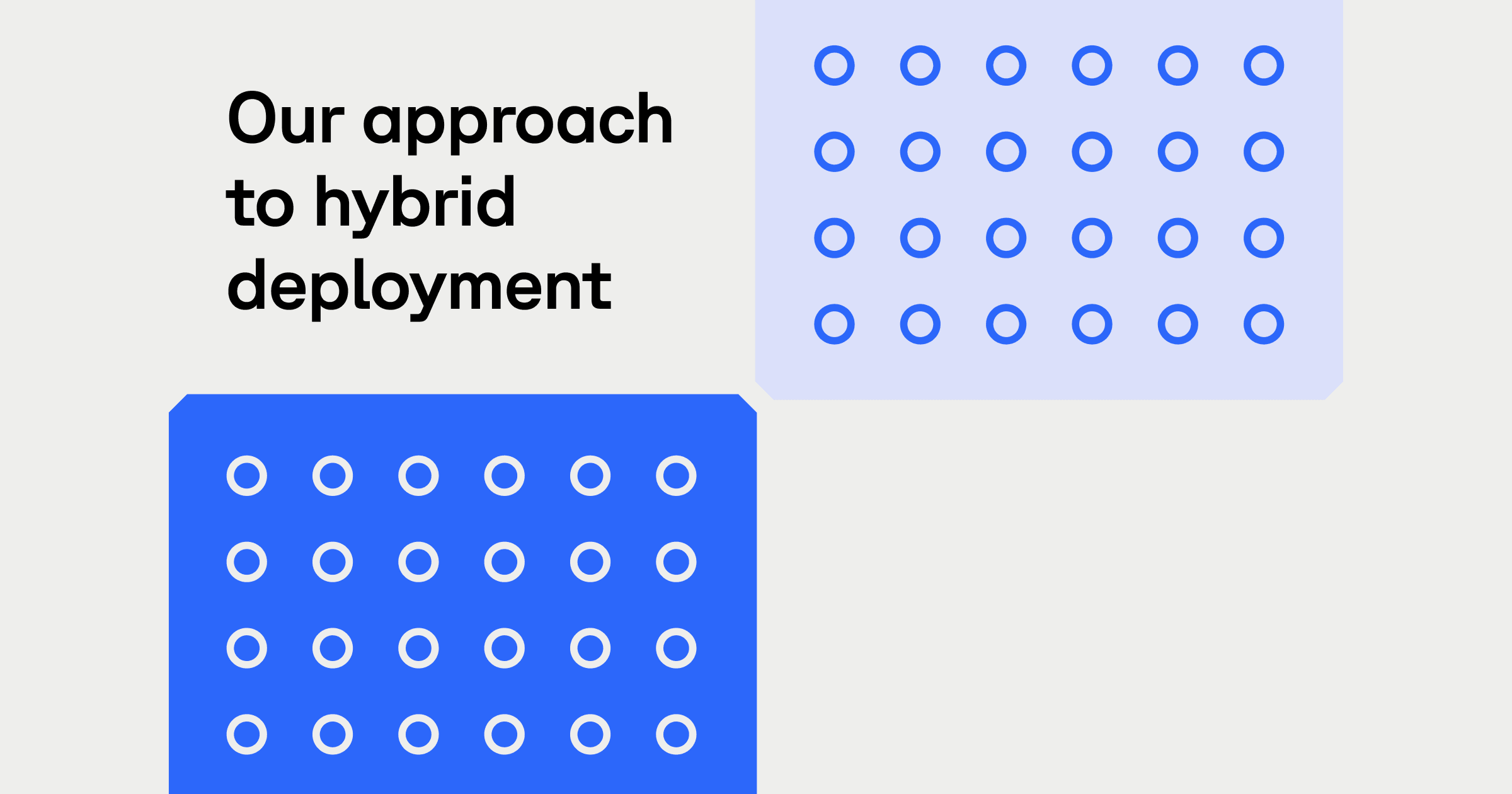 Our approach to hybrid deployment